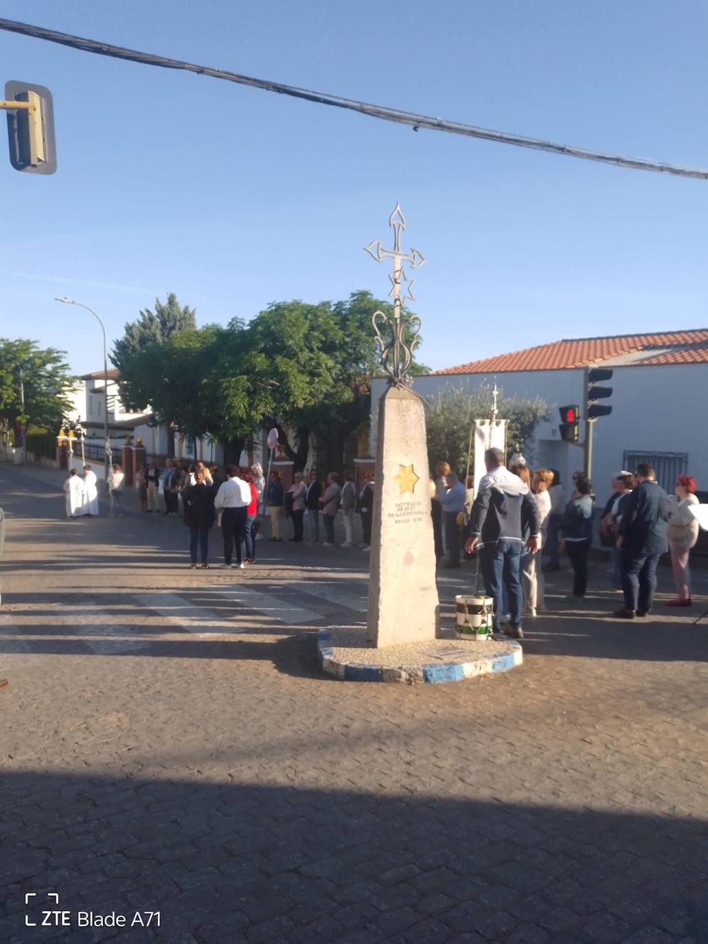 En el camino de la Virgen