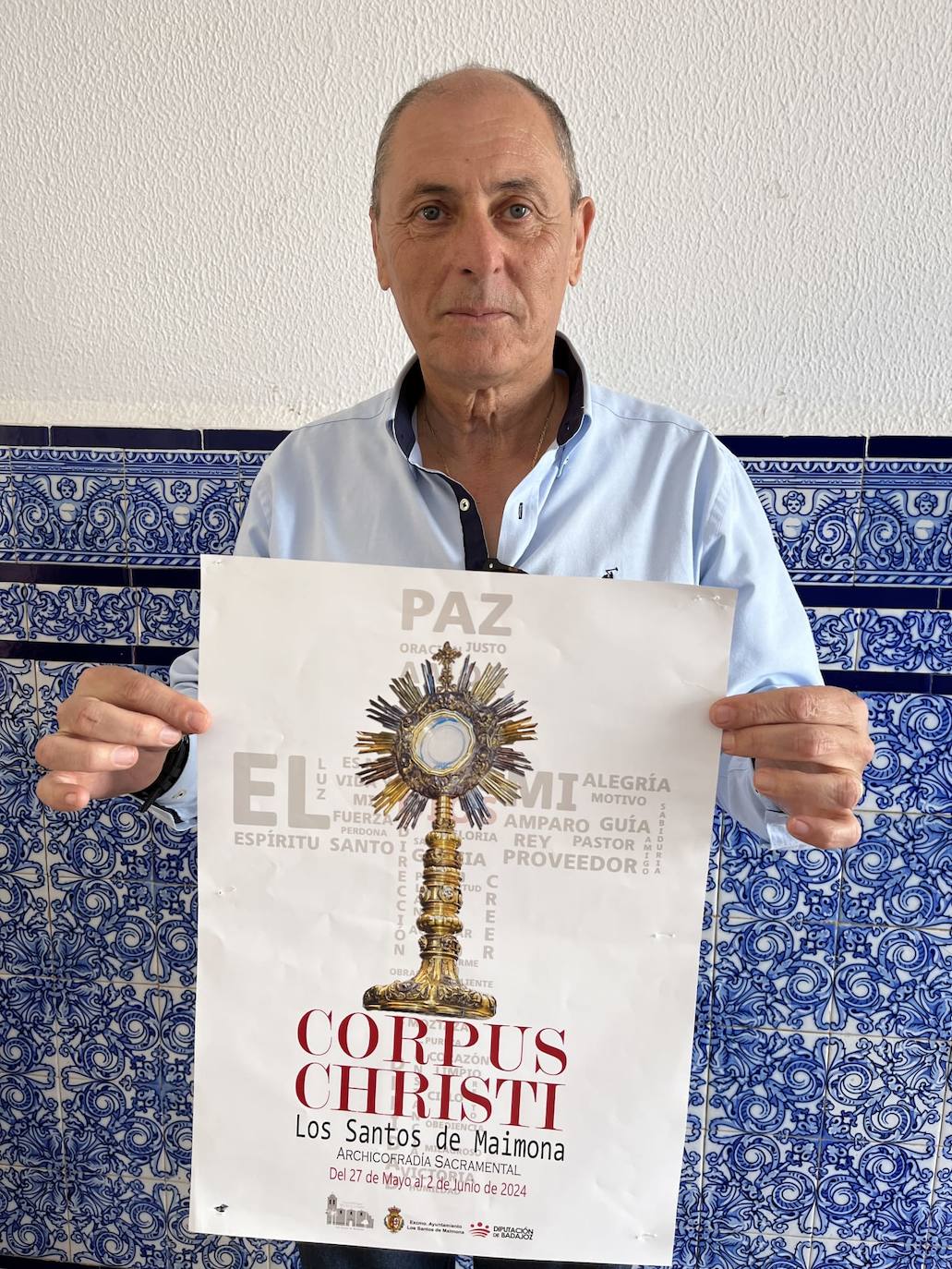 Antonio Jesús Moreno, el Hermano Mayor de la Archicofradía Sacramental