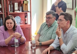 Begoñña García junto a Lavado Barroso