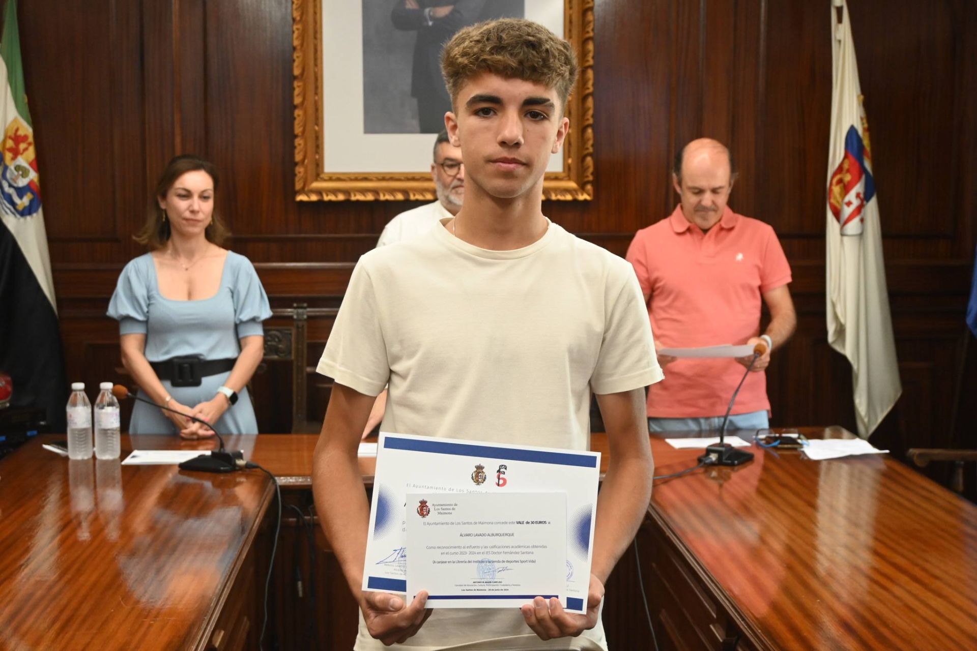Uno de los alumnos