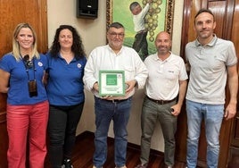 Entrega del reconocimieto