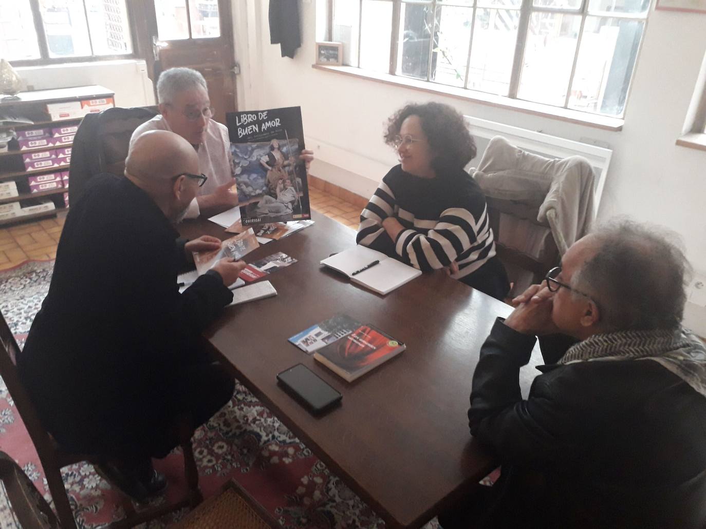 Reunión en París