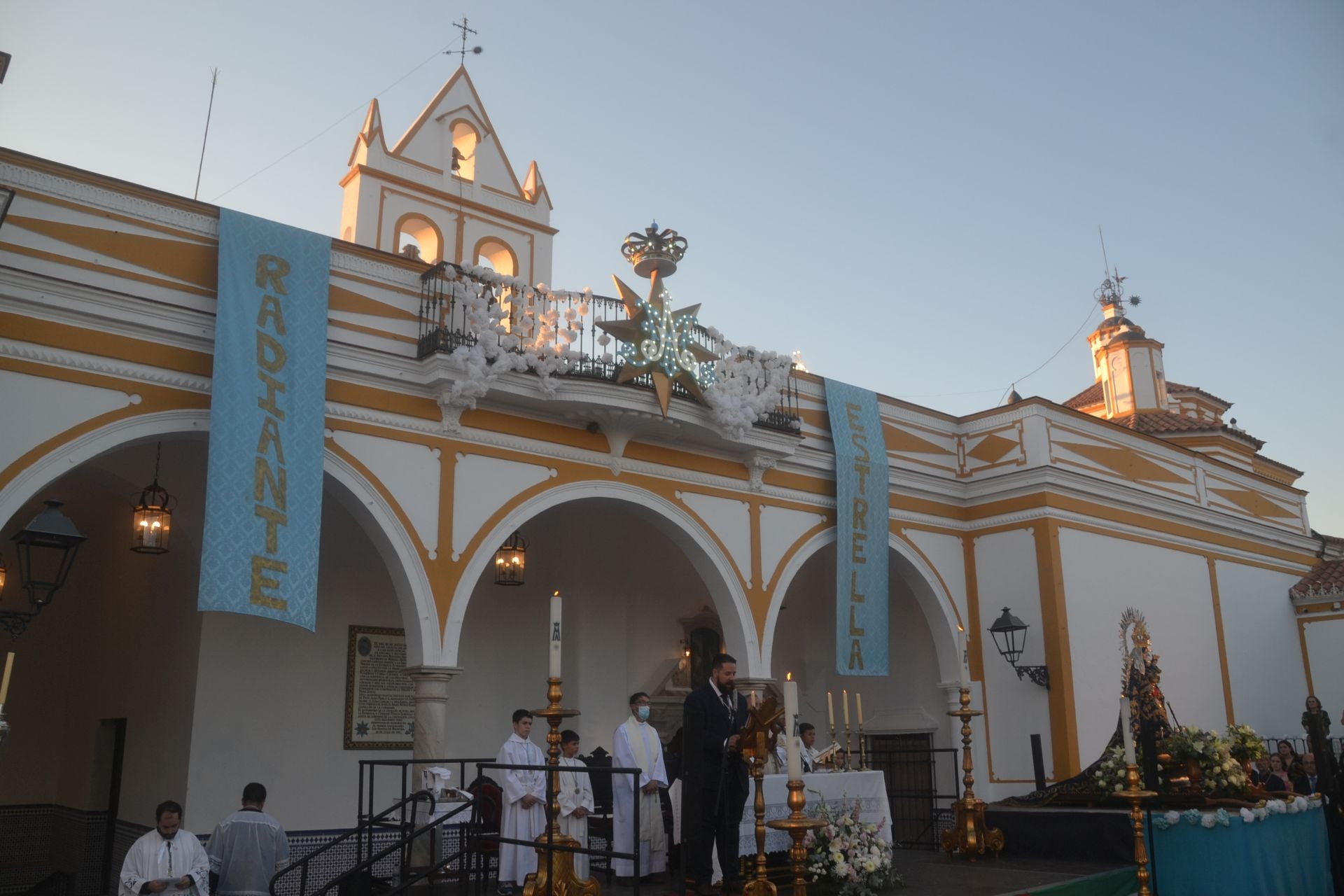 El altar de la celebración
