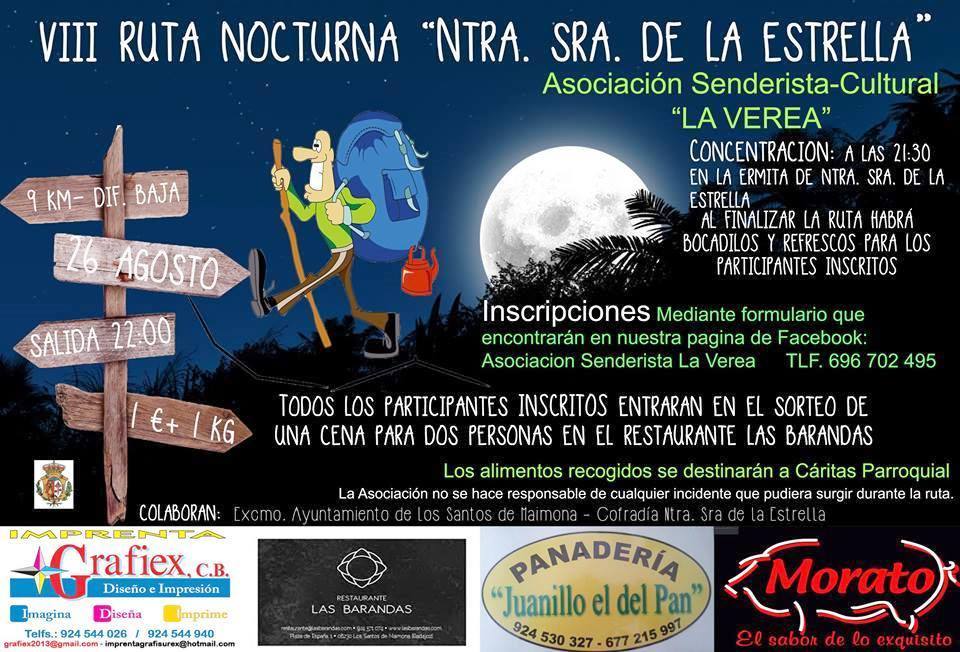 VII Ruta Nocturna Nuestra Señora de la Estrella