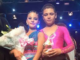 Christian y Lourdes segundos clasificados del concurso de baile Canal Extremadura
