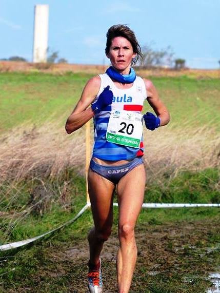 Laura Randos campeona de Extremadura de Cross Corto en Saucedilla FOTO PACO TALAYUELA