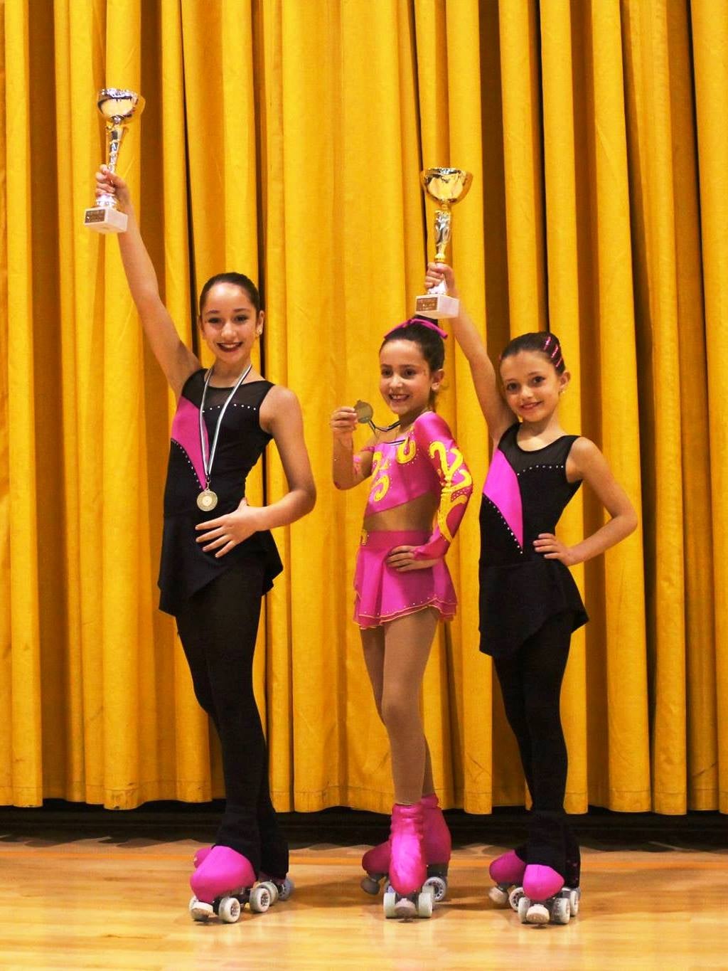 El trofeo internacional Patinox deja medallas en Los Santos de Maimona