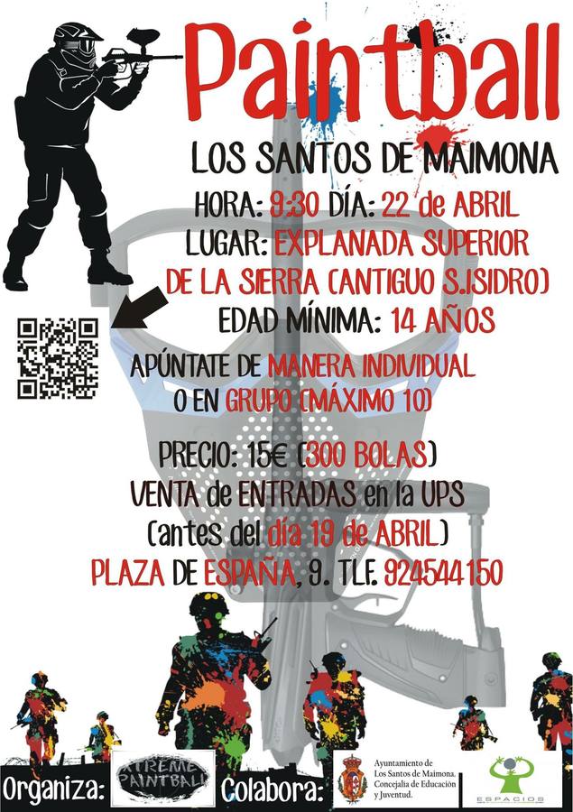Cartel informativo de la actividad 