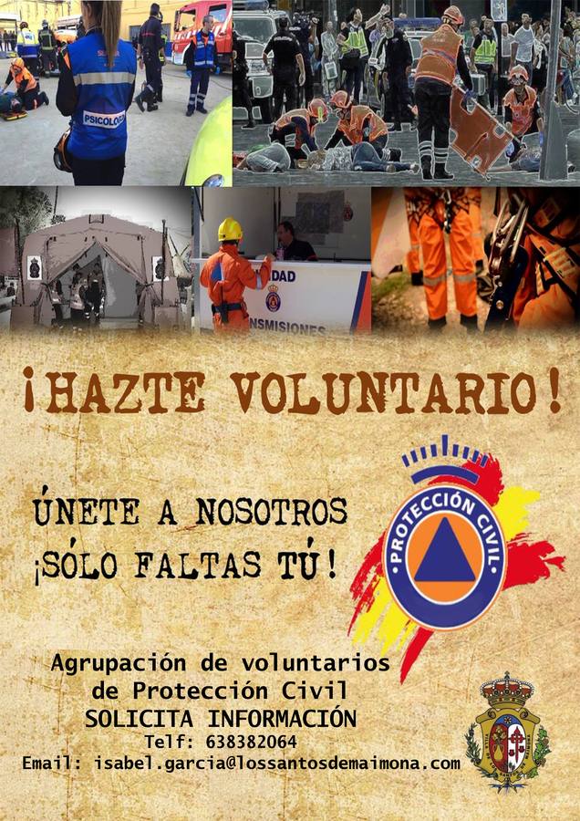 El Ayuntamiento creará un grupo de voluntarios de Protección Civil