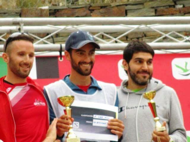 Daniel POrtal Gordillo, campeón de Extremadura del kilómetro vertical.