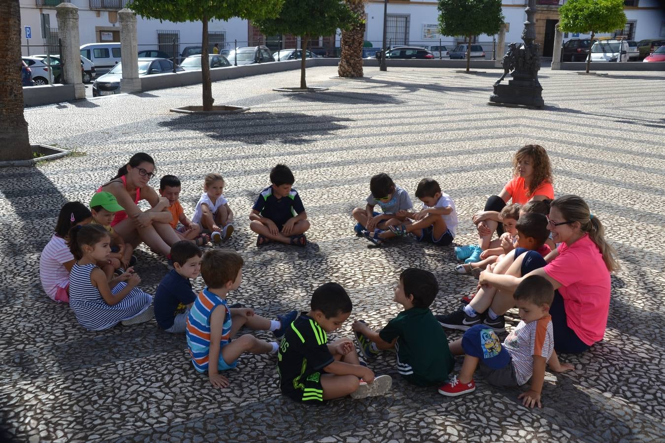 Acrividad en el campamento 