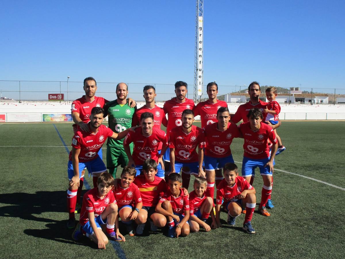 Alineación del pasado domingo 