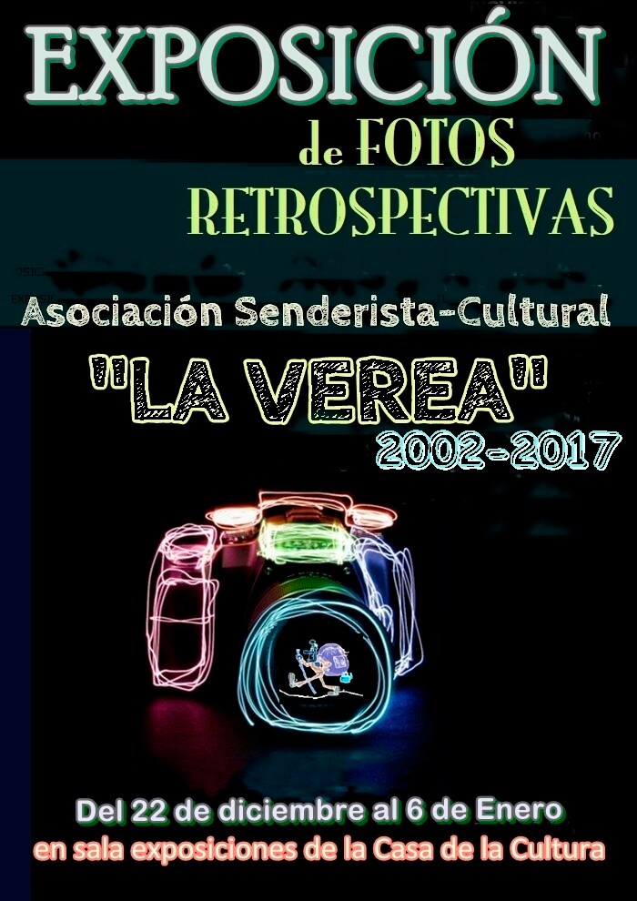Cartel de la exposición organizada por La Verea