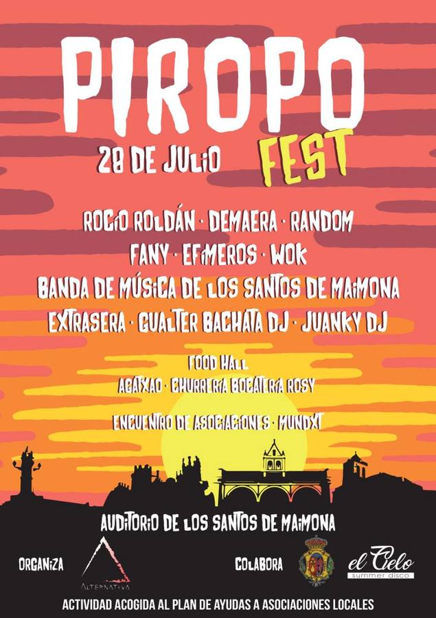 El Piropo Fest reúne este sábado a distintos artistas locales en un gran evento musical