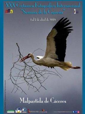 El Ayuntamiento convoca el XXX certamen fotográfico internacional 'Semana de la Cigüeña' 2019