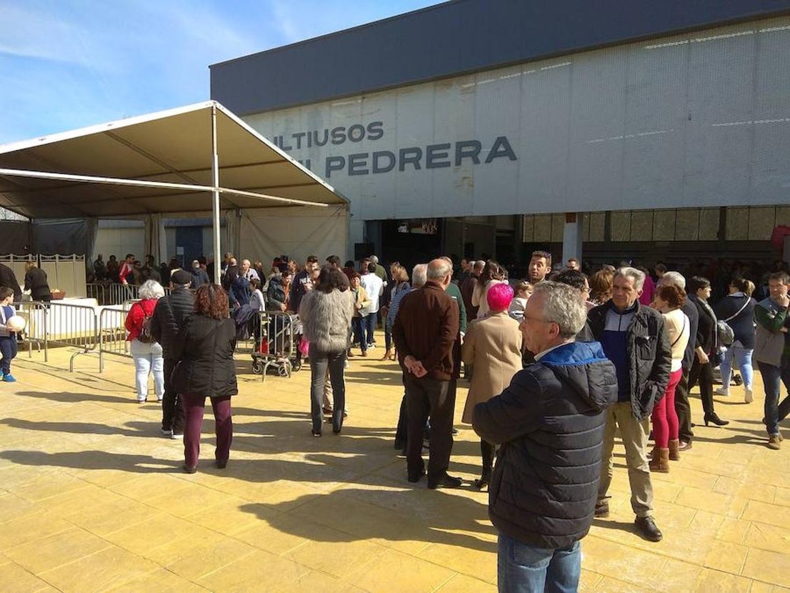 El recinto comenzó a llenarse desde primera hora
