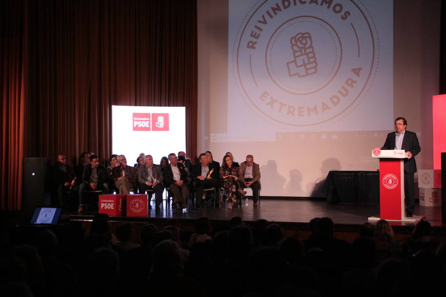 Guillermo Fernández Vara durante su intervención 