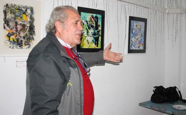 Francisco Domínguez Penis durante la inauguración 