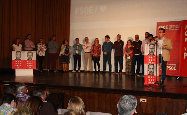 Imagen principal - Presentación de la candidatura 