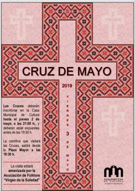 El próximo viernes se celebra en Malpartida de Cáceres la Cruz de Mayo