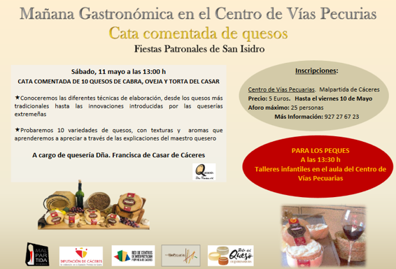 El próximo sábado, los amantes del queso tienen una cita en Malpartida de Cáceres