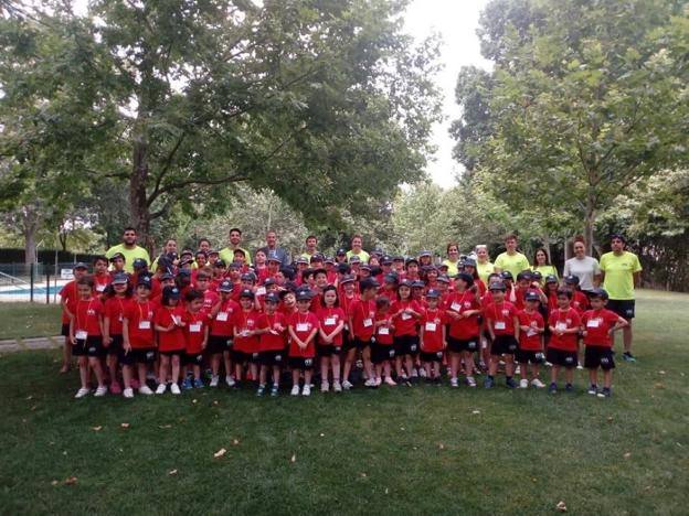 Participantes en la primera quincena durante el pasado verano.