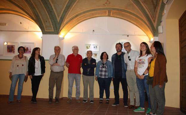 La Agrupación de Acuarelistas Extremeños expone en Casa Bernabé