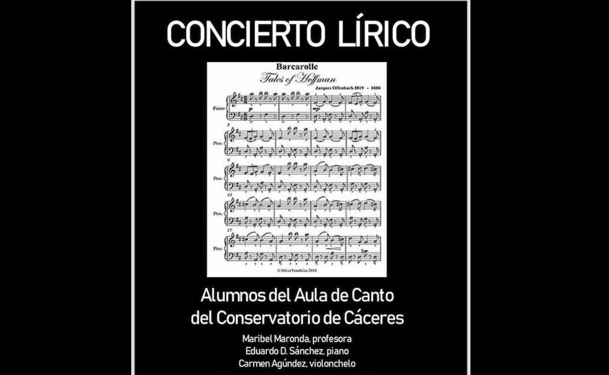 Concierto lírico en la Casa de Cultura