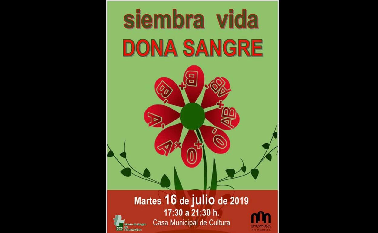 Recogida de sangre en la Casa de Cultura