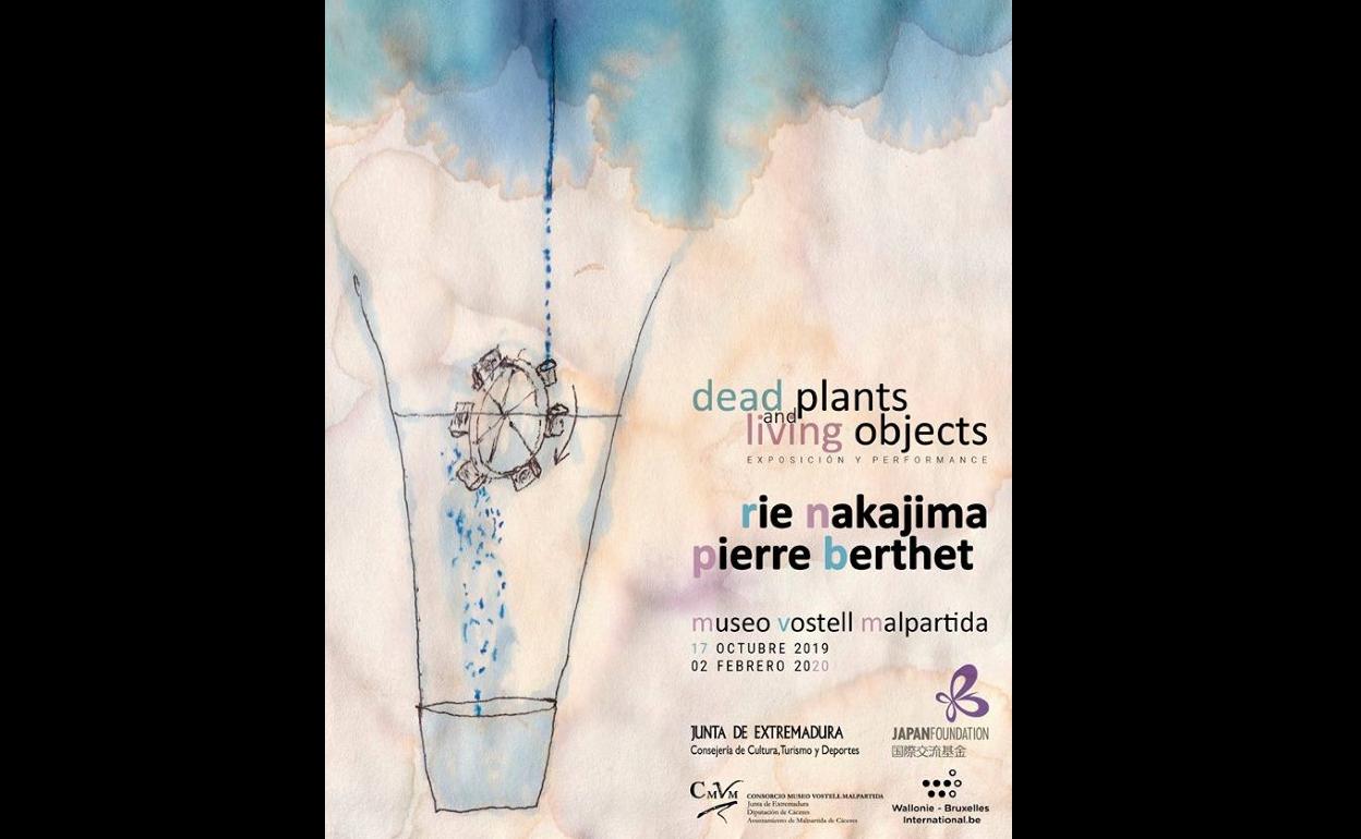 Rie Nakajima y Pierre Berthet inauguran su exposición y performance en el Museo Vostell Malpartida