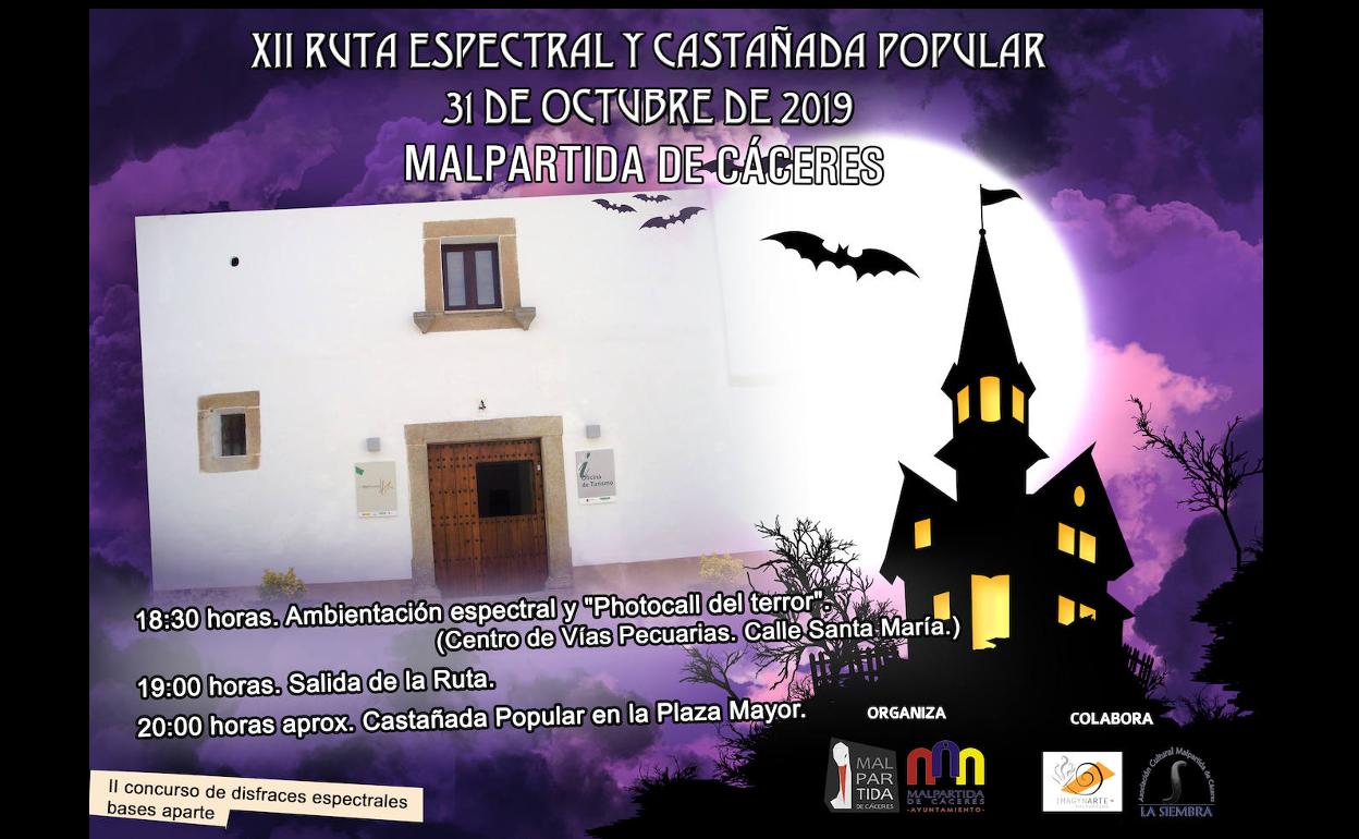 La XII Ruta Espectral volverá a recorrer las calles malpartideñas el próximo 31 de octubre
