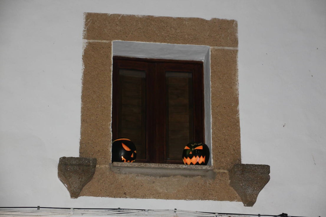 Tradicionales sandías vaciadas.