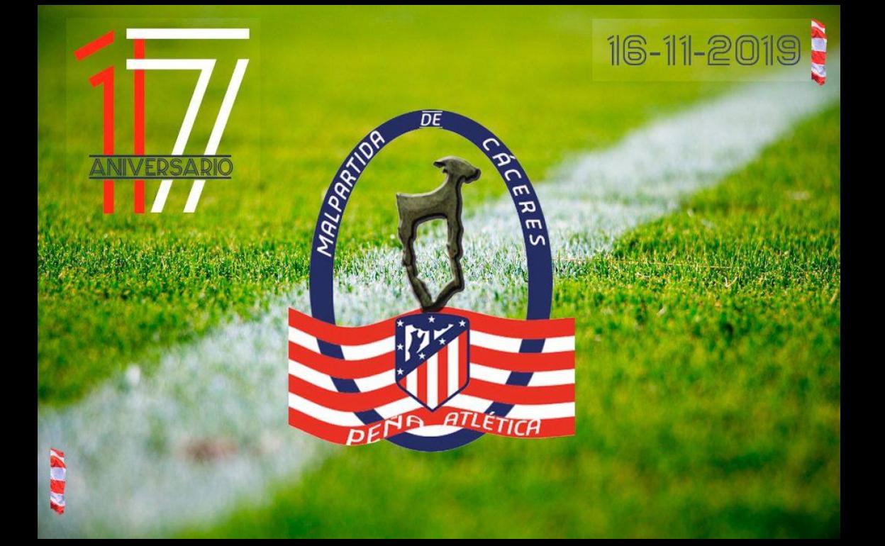 La Peña Atlética de Malpartida de Cáceres celebra su 17 aniversario