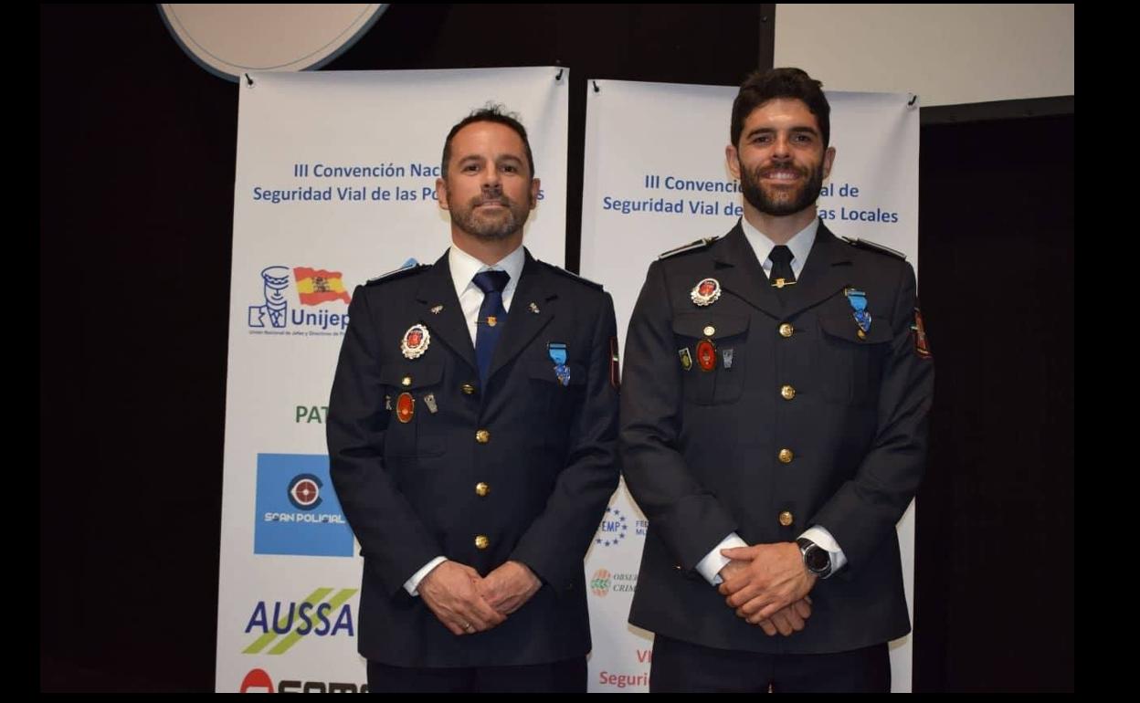 El agente de Policía Local Carlos Antonio Mateos distinguido con la Cruz de Plata de la Orden del Mérito Civil