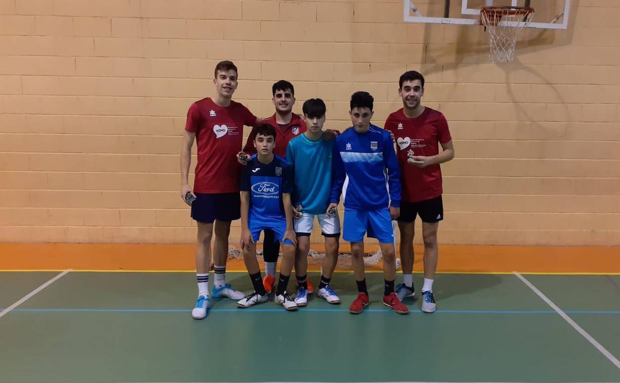 Campeones y subcampeones. 