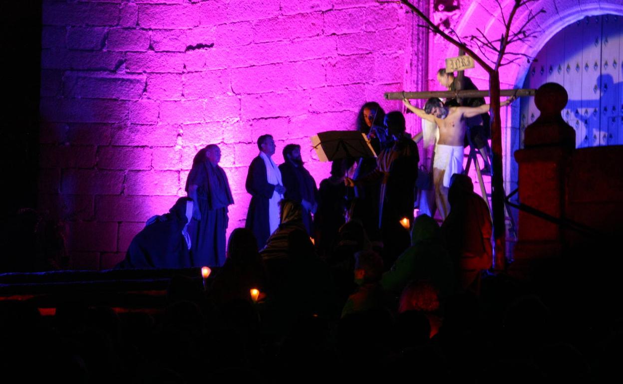 La Pasión de Cristo. Foto de archivo. 