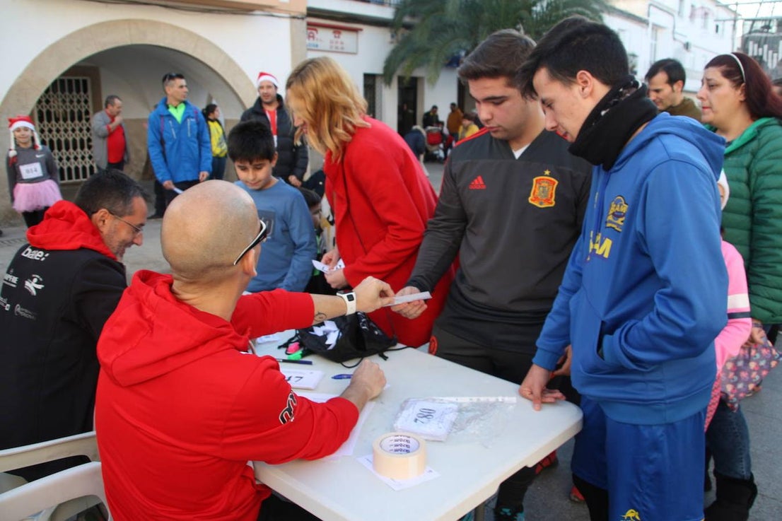 Recogida de dorsales. 