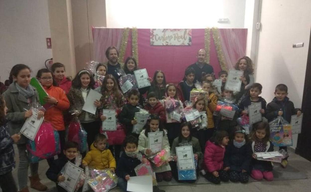 Ganadores del concurso. 