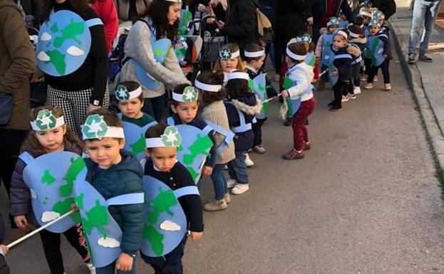 Desfile 'Salvemos el Planeta'. 