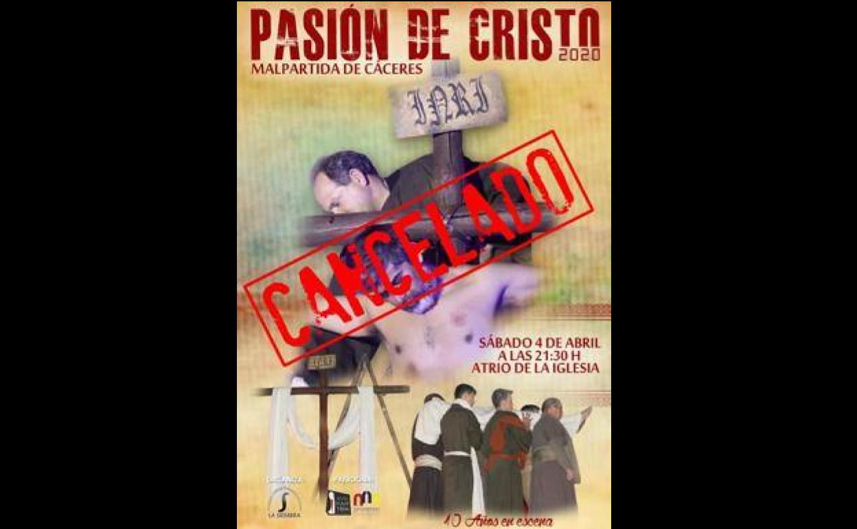 Esta noche debería haberse celebrado la X Pasión de Cristo