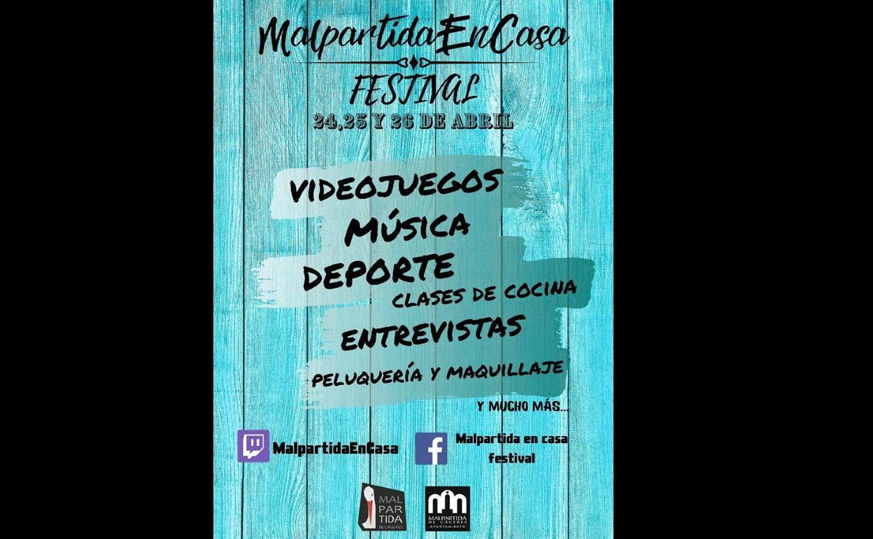 El próximo fin de semana se celebrará el festival online 'Malpartida En Casa'