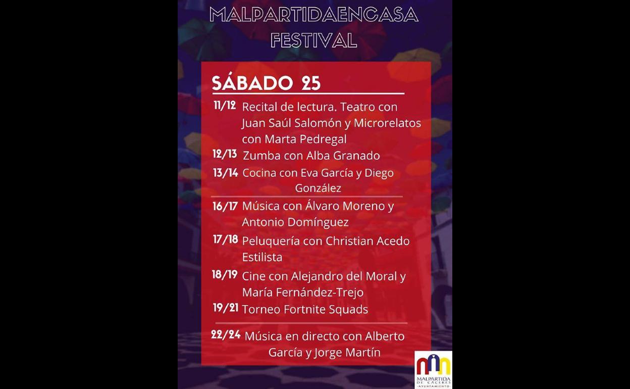 Continúa la programación del festival 'Malpartida En Casa'