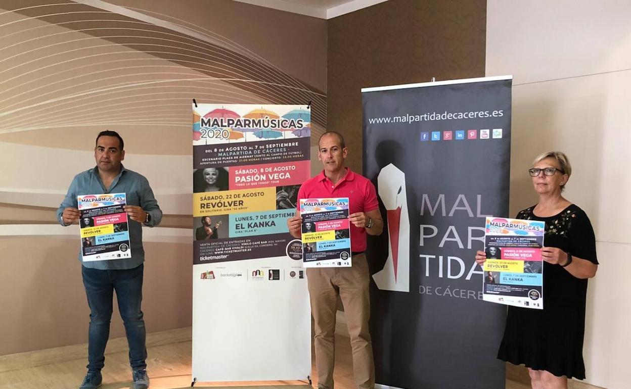 Pasión Vega, Revólver y El Kanka en 'Malparmúsicas', nuevo ciclo de conciertos en Malpartida de Cáceres
