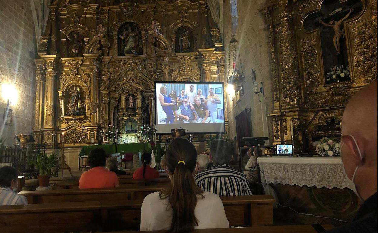 Un momento del vídeo. 