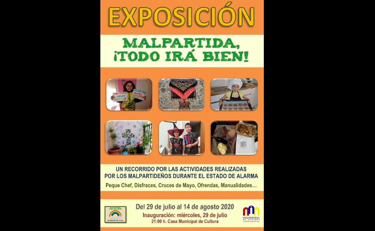 Mañana se inaugura la exposición 'Malpartida, ¡Todo irá bien!'