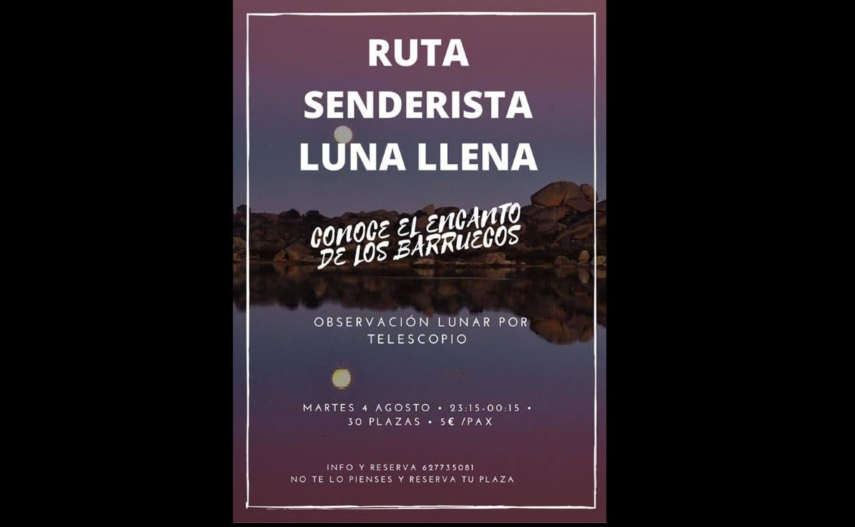 Inscripciones completas para la ruta senderista organizada por Barruecos Natura