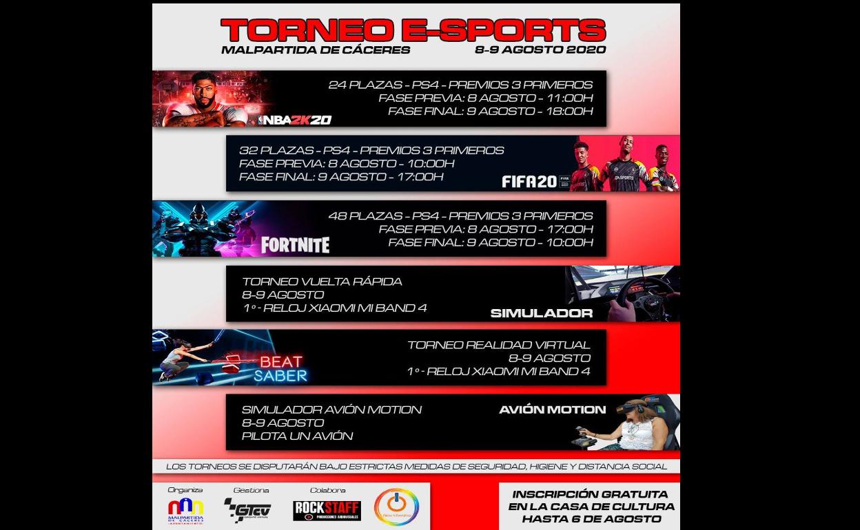 Último día para inscribirse en el Torneo E-Sports