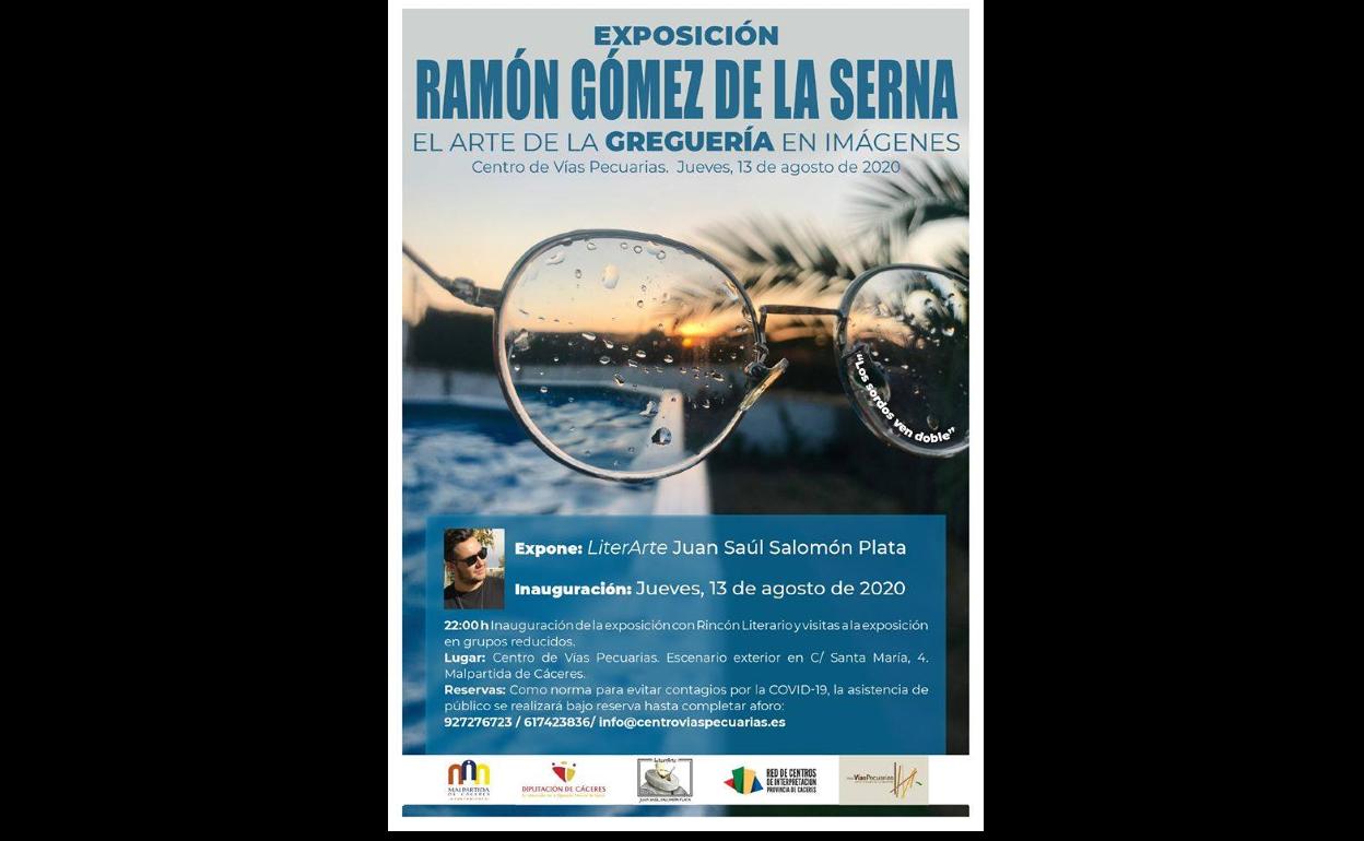 Esta noche se inaugura la exposición 'Ramón Gómez de la Serna, el arte de la greguería en imágenes'