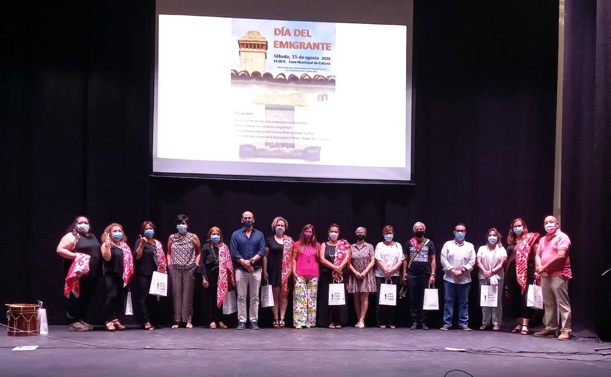 Malpartida celebró, un año más, el acto de bienvenida a sus emigrantes