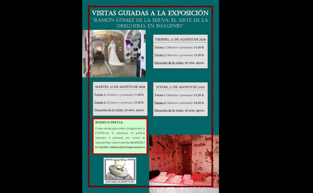 Últimas visitas guiadas a la exposición 'Ramón Gómez de la Serna: El arte de la greguería en imágenes'